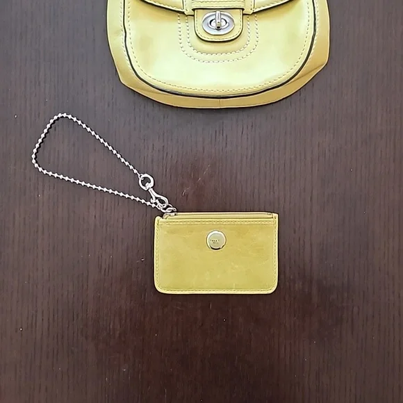 💛Coach Legacy Mini Wilis Bag with Charms and Matching Card Holder, NOT OUTLET💛 - Picture 10 of 12